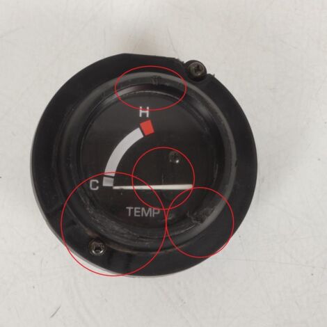 [PRODUIT D'OCCASION] Jauge de température origine pour moto Yamaha 1000 FZR 1989 à (1/2)