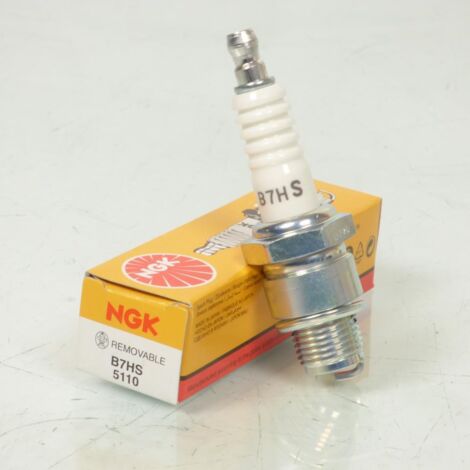 Bougie d'allumage NGK pour Moto Yamaha 50 Rd M 1979 à 1980 B7HS (1/5)