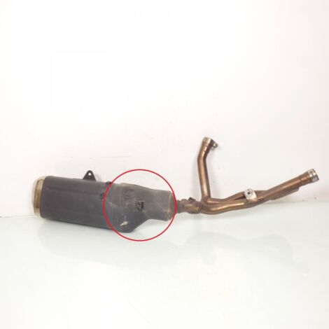 [PRODUIT D'OCCASION] Silencieux d échappement origine pour moto Suzuki 650 DL V-strom (1/4)