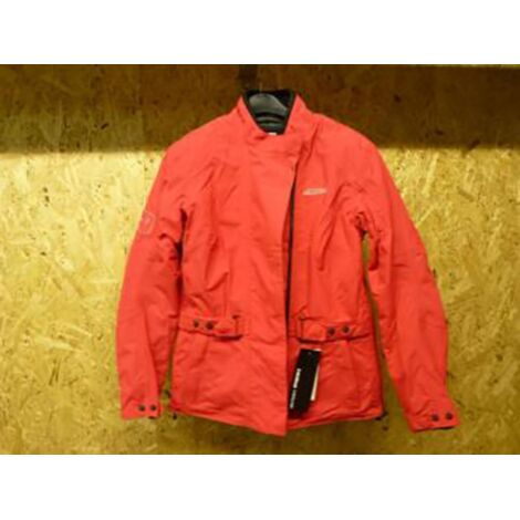 [JAMAIS UTILISE] Blouson veste dorsale moto rouge Hebo pour femme Lady motarde T M (1/2)