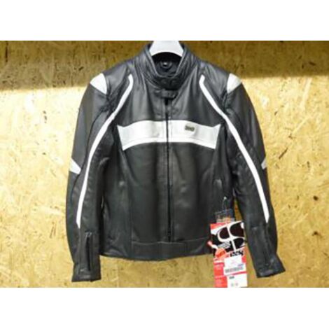 [JAMAIS UTILISE] Blouson veste cuir noir IXS taille 42 pour moto route motard