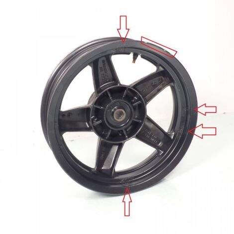 [PRODUIT D'OCCASION] Jante arrière origine pour Scooter Yamaha 125 Xmax 2006 à 2009
