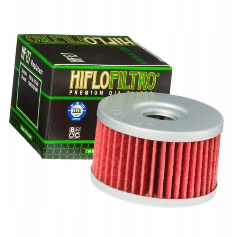 Filtre à huile Hiflo HF137 HF 137 Suzuki Dr 650 800 CV 650 Savage (1/3)
