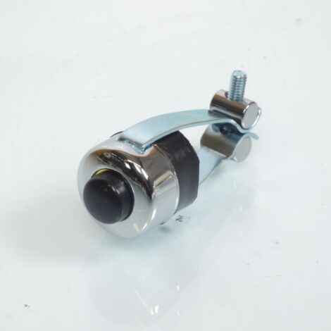 Bouton poussoir chromé de mise à la masse pour coupe circuit ou (1/3)