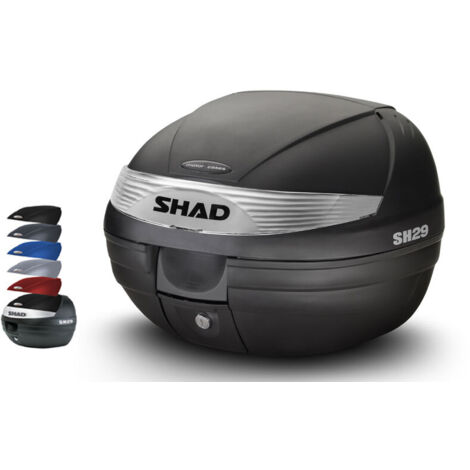 Top case 29L Shad SH29 pour 1 casque intégral moto scooter deux