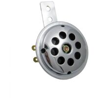Klaxon Linli pour Auto 12V rond chromé 70mm Neuf