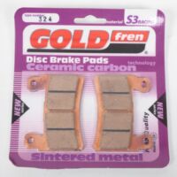 Plaquette de frein Gold Fren pour Moto Kawasaki 636 ZX6R Ninja