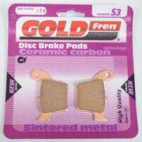 Plaquette de frein Gold Fren pour Moto HM 50 CR Derapage RR 2007