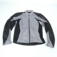 Blouson été moto Taille L Mike the bike Air Evo 2 gris et noir