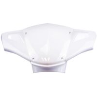 Couvre guidon avant blanc pour scooter Peugeot 50 Kisbee 4T 2009