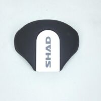 Dosseret de selle passager blanc avec logo Shad pour scooter