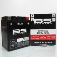 Batterie SLA BS Battery pour auto YTX14AHL/YB14L-A2/B2 / 14.7Ah