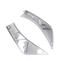 Paire protection d'aération supérieure fumée pour casque Airoh
