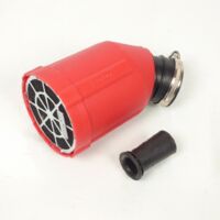 Cornet Doppler Air System rouge Ø28/35mm filtre à air pour