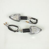 Paire de clignotant noir à LED BLACKWAY Pantora triangle pour
