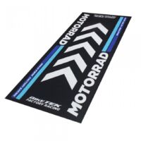 Tapis environnemental Biketek Garage Mat noir blanc bleu pour