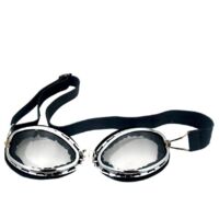 Lunette casque jet bol vintage pour moto custom mobylette