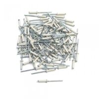 Rivet pop blanc P2R fixation plaque immatriculation pour moto