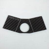 Protection té de fourche supérieur carbone pour moto Neuf