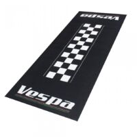 Tapis environnemental Biketek Garage Mat noir blanc pour scooter