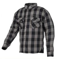 Chemise ville textile pour moto scooter homme Nexone noir gris