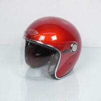 Casque jet moto scooter Torx Salt Lake Rainbow Red Gloss Taille