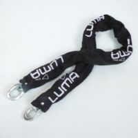 Chaine antivol en acier Luma Croma carré 10mm longueur 120cm pour
