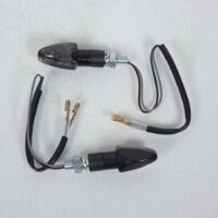 Paire de Clignotant Led FOCUS Noir Fumé Chaft pour moto Kawasaki