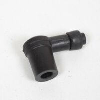 Antiparasite KLG pour Auto 90° caoutchouc noir avec olive Neuf