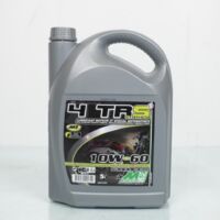 Huile pour moto à moteur 4T Minerva Oil 100% synthèse 10W60 en 5L