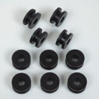 Lot silentbloc silencieux caoutchouc pour moto Honda 125 Cr R