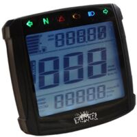 Compteur digital multifonctions 12V Tun'R pour moto scooter deux