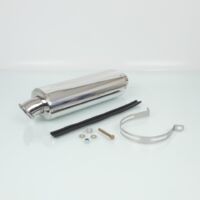 Silencieux d échappement ovale Viper pour moto Honda 600 CBR RR