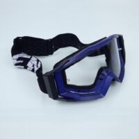 Masque lunette cross Noend 7.2 Cracked Series violet pour moto