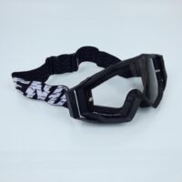 Masque lunette cross Noend 7.2 Cracked Series noir pour moto