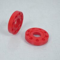 Paire Insert tampon pare carter Lightech pour moto Kawasaki 1000