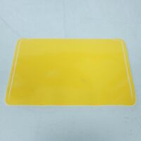 Autocollant stickers SPM pour Auto 210mm x 145mm jaune Neuf