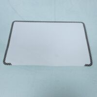 Autocollant stickers SPM pour Auto 210mm x 145mm style carbone