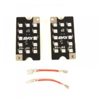 Paire Clignotant AR 12V Led EVOK pour scooter Piaggio Vespa 80 Pk
