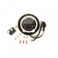 Optique AV Ø117mm Led 6000K 12V 25W EVOX pour Piaggio 125 Vespa