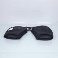 Paire manchons de guidon A Briant cuir polaire pour scooter