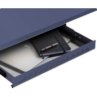 Desktronic Tiroir sous bureau - 41x27x5cm 3.5kg - Bleu