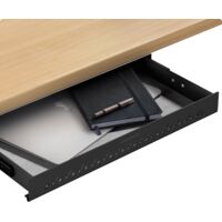 Desktronic Tiroir sous bureau - 41x27x5cm 3.5kg - Noir
