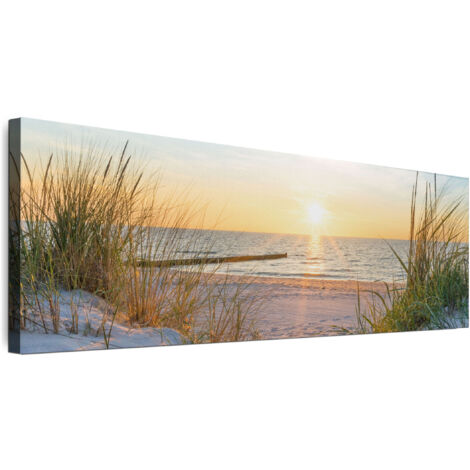 Tableau sur toile, Peinture sur 1 toile – 90 x 60 cm, Motif éclectique