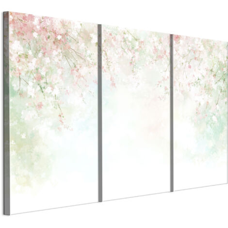Tableau sur toile, Peinture sur 3 toiles – 120 x 80 cm, Motif éclectique