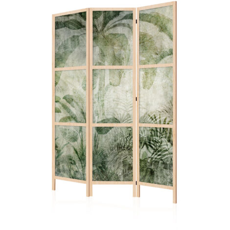 LUMASOUL Paravent intérieur Unilatéral - Separateur de Pieces - Cloison de Separation de Chambre – 135x172 cm Nature (1/5)