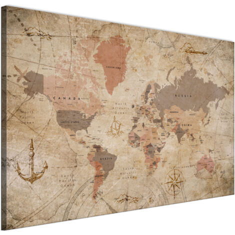 LUMASOUL Tableau Decoration Murale - Impression Sur Toile Motif Nature - Tableaux Cadres pour le Salon et Chambre à Coucher - Décoration Murale - 90x60 cm (1/5)