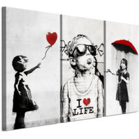 Tableau sur toile, Peinture sur 3 toiles – 90 x 60 cm