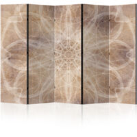 Paravent séparateur d'espace intérieur - Motif hindou - 225x172 cm