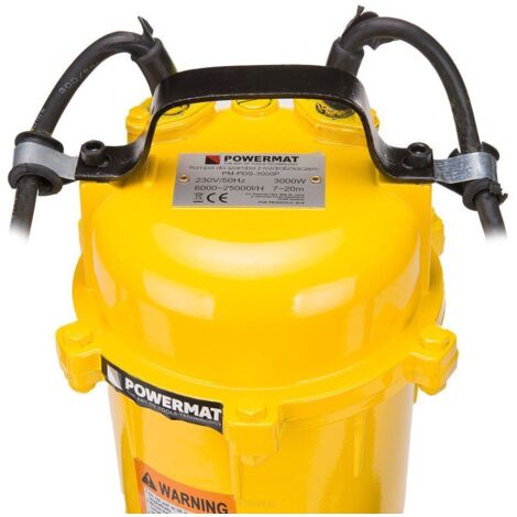 Bomba De Agua Sucia Sumergible Belko® 8000 L/h – Con Interruptor De Flotador, 400W, 7m De Cable, 7m Inmersión